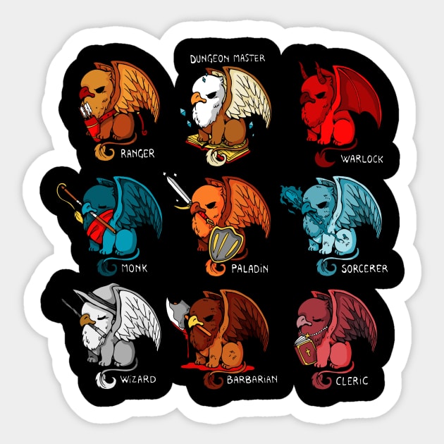 Griffin Role Play Sticker by Vallina84